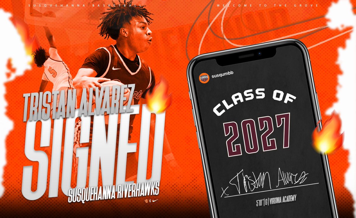 𝓡𝓲𝓿𝓮𝓻 𝓗𝓪𝔀𝓴 ✍️

Welcome to the #RiverHawkFamily, <a href="/tristannalvarez/">Tristan Alvarez</a> 🤝

Tristan joins us from Virginia Academy in VA.

#AllIn // #GoSU