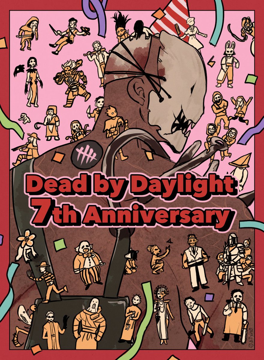 DBD7周年おめでとうございます❤️🎉