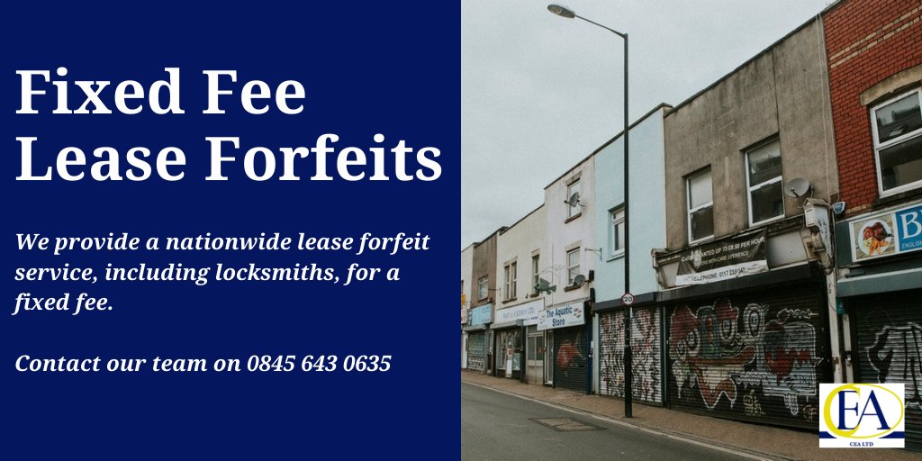 Have you or your client got a commercial tenant who has built up #rentarrears?

Carrying out a forfeiture of lease is a quick process to gain back possession of your property. 

#commercialproperties #leaseforfeits #landlordandtenant #rentarrears #enforcement #bailiffs