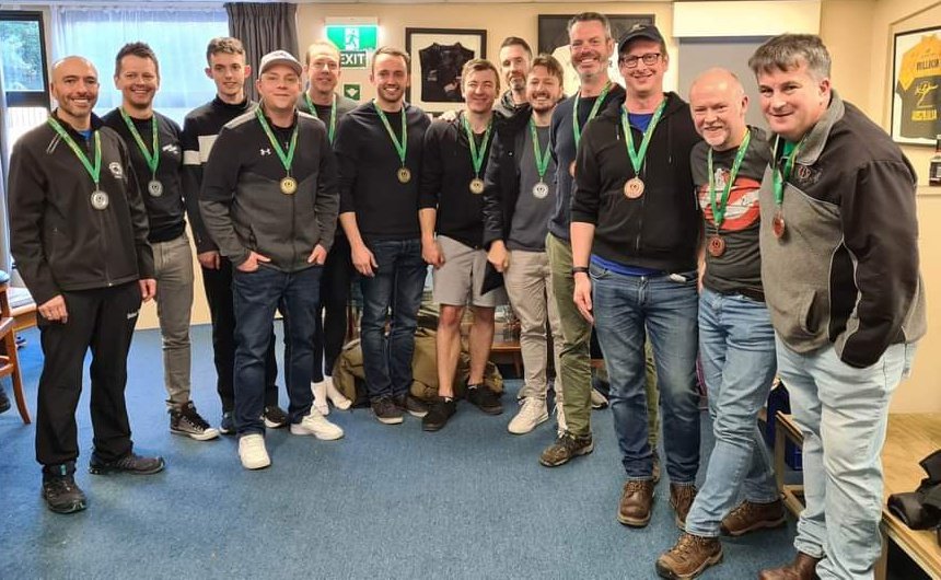 The medal winners from Australian National Men's Curling Championships. #australia #curling