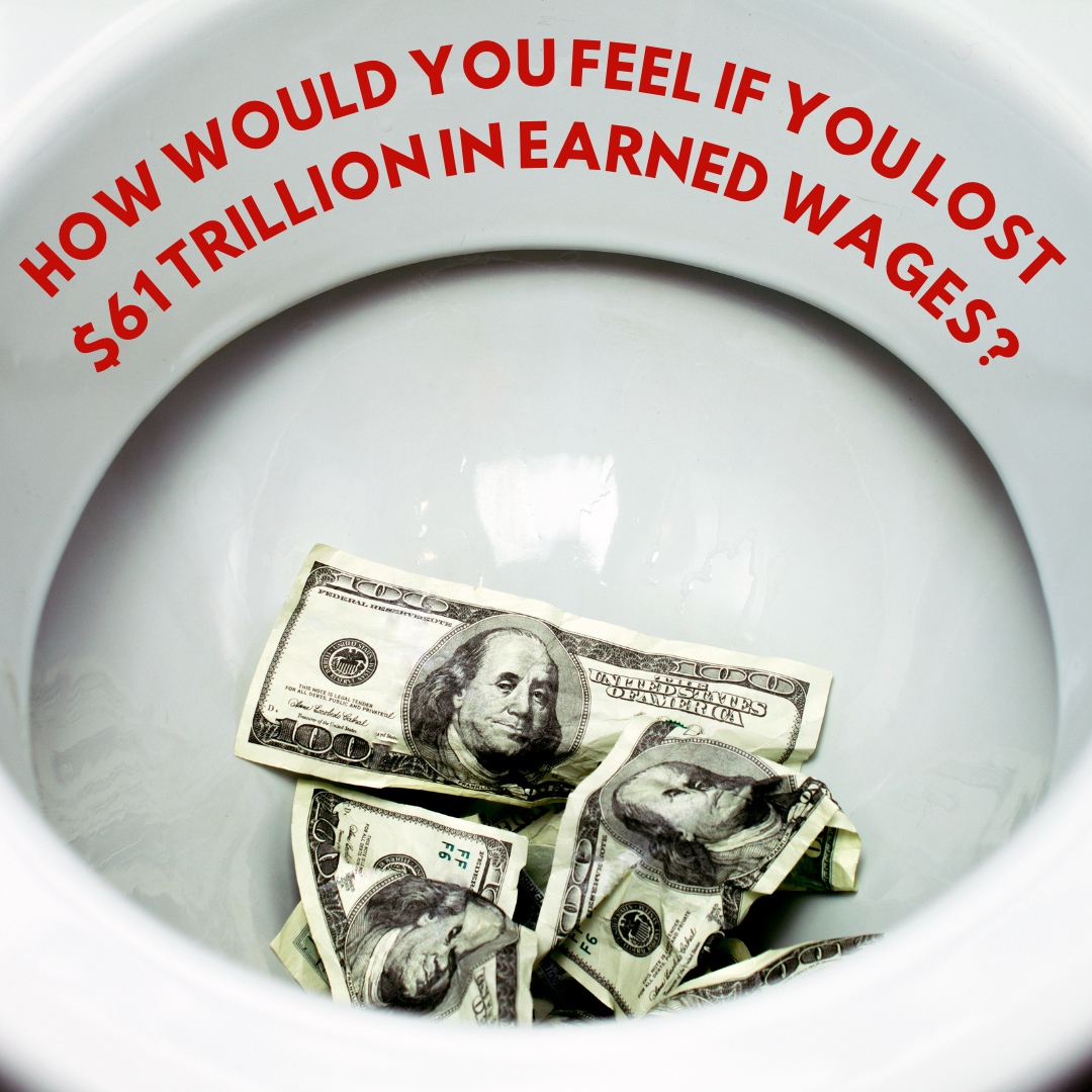 The gender pay gap has cost working women $61 trillion in lost wages since 1967. For working women of color, the loss of even more catastrophic. Soooo, can someone explain to me again why folks are saying "DEI is dead" when issues like equal pay continue to exist and persist?