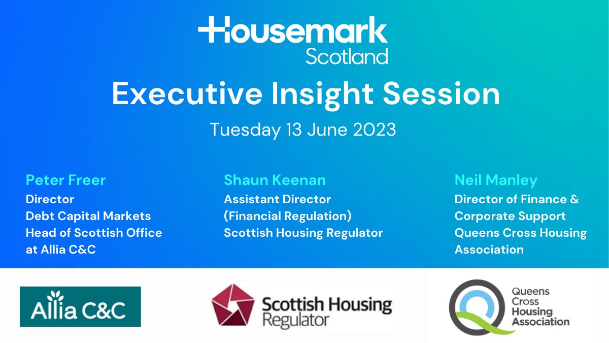 Fantastic Executive Insight session this morning, chaired by <a href="/Kirsty_Wells/">Kirsty Wells</a>. A big thank you to our delegates and today's speakers <a href="/Allia_CC/">Allia C&C</a> <a href="/SHR_news/">SHR</a> <a href="/QueensCrossHA/">Queens Cross Housing</a> 👏To find out more about these sessions visit: housemark.co.uk/products/event… contact monika.edwards@housemark.co.uk