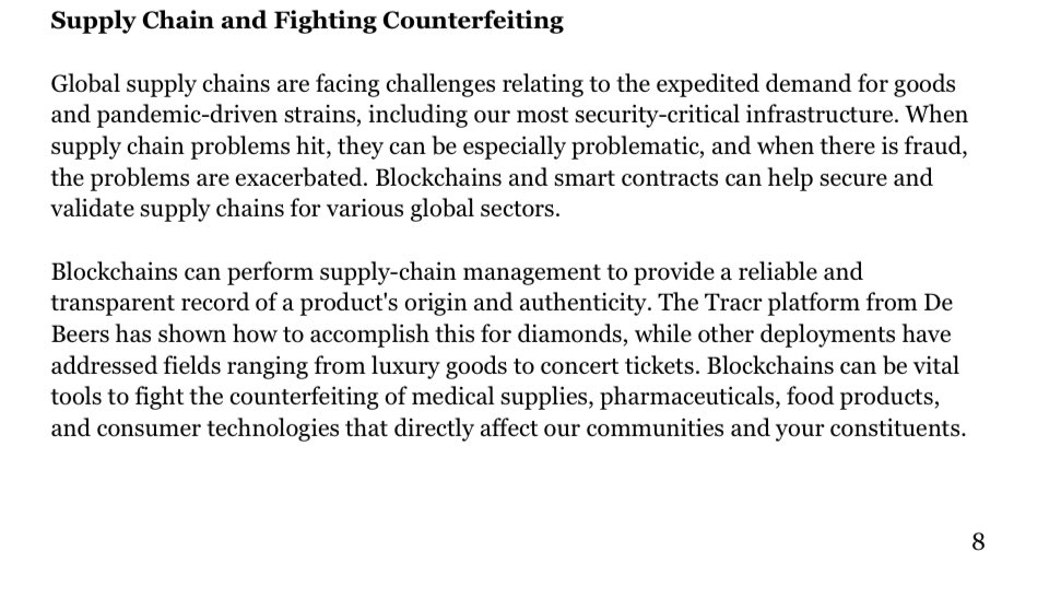 patfscott's tweet photo. @el33th4xor’s written testimony is the best normie-friendly account of the benefits of blockchain tech I’ve come across recently. I’ll be sending it to friends in Tradfi and Web2. https://t.co/tGJMwzY5Nh