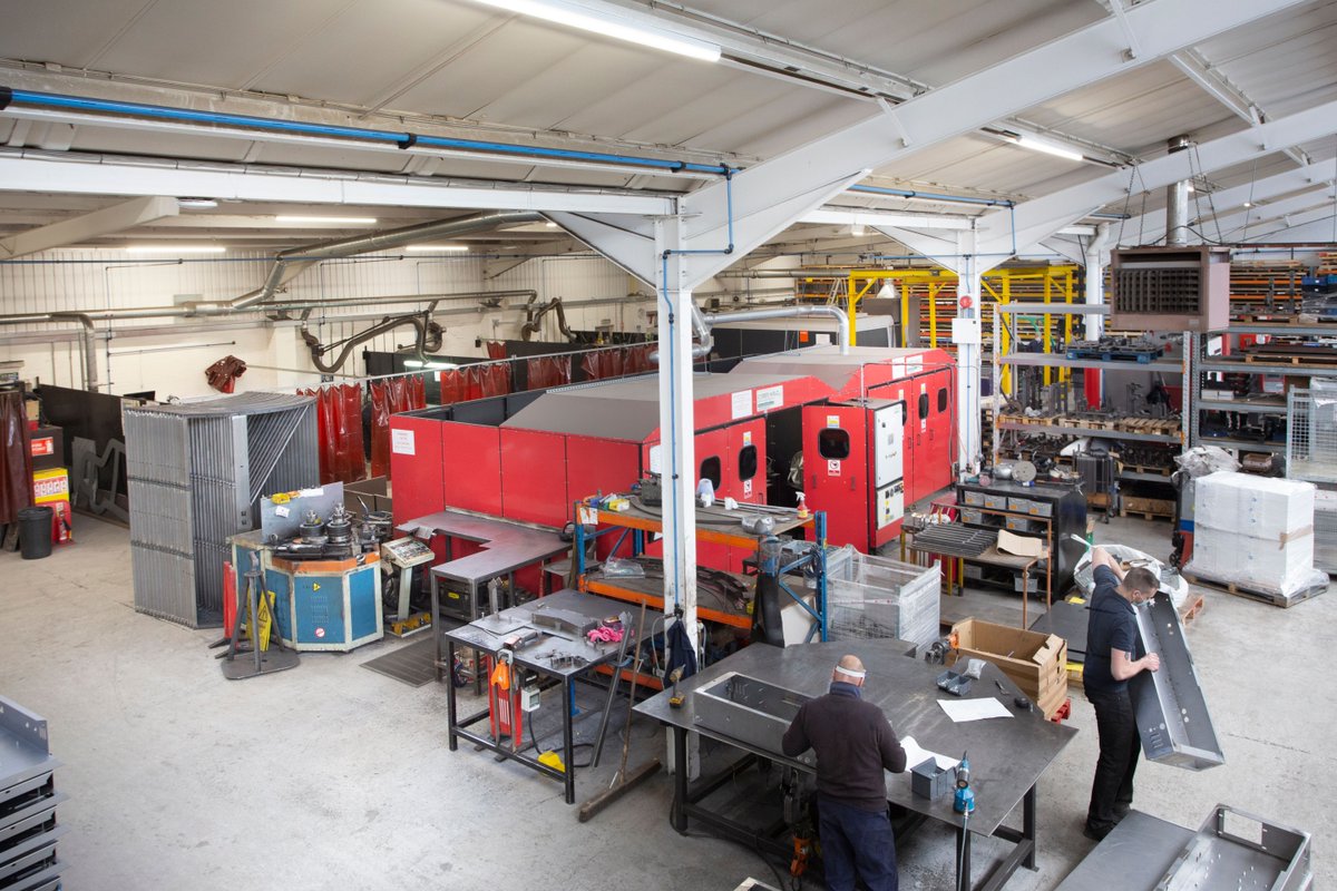 Over the decades, we've really focused on our #sheetmetal #fabrication capabilities.

Throughout an entire project life cycle, we have the experience and ability to #form, #fold, #punch, #lasercut and #weld with maximum efficiency.👌

Learn more: bit.ly/3YfPMwz

#UKEng