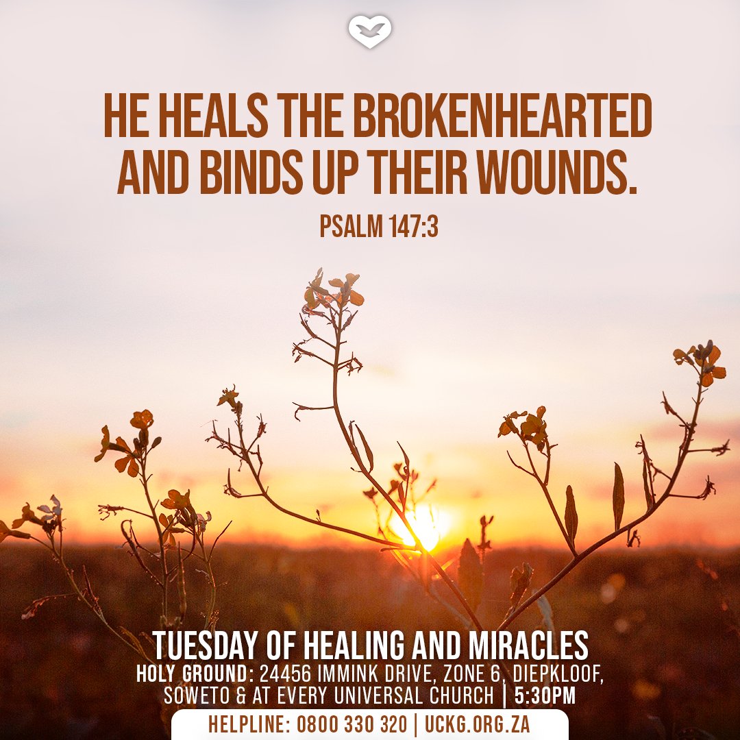 UCKGSA's tweet photo. Whether you’re emotionally or physically wounded, God can heal your pain.

‘…if you have faith as a mustard seed, you will say to this mountain, ‘Move from here to there,’ and it will move; and nothing will be impossible for you.’
Matthew 17:20 https://t.co/hjIjuzq0y4