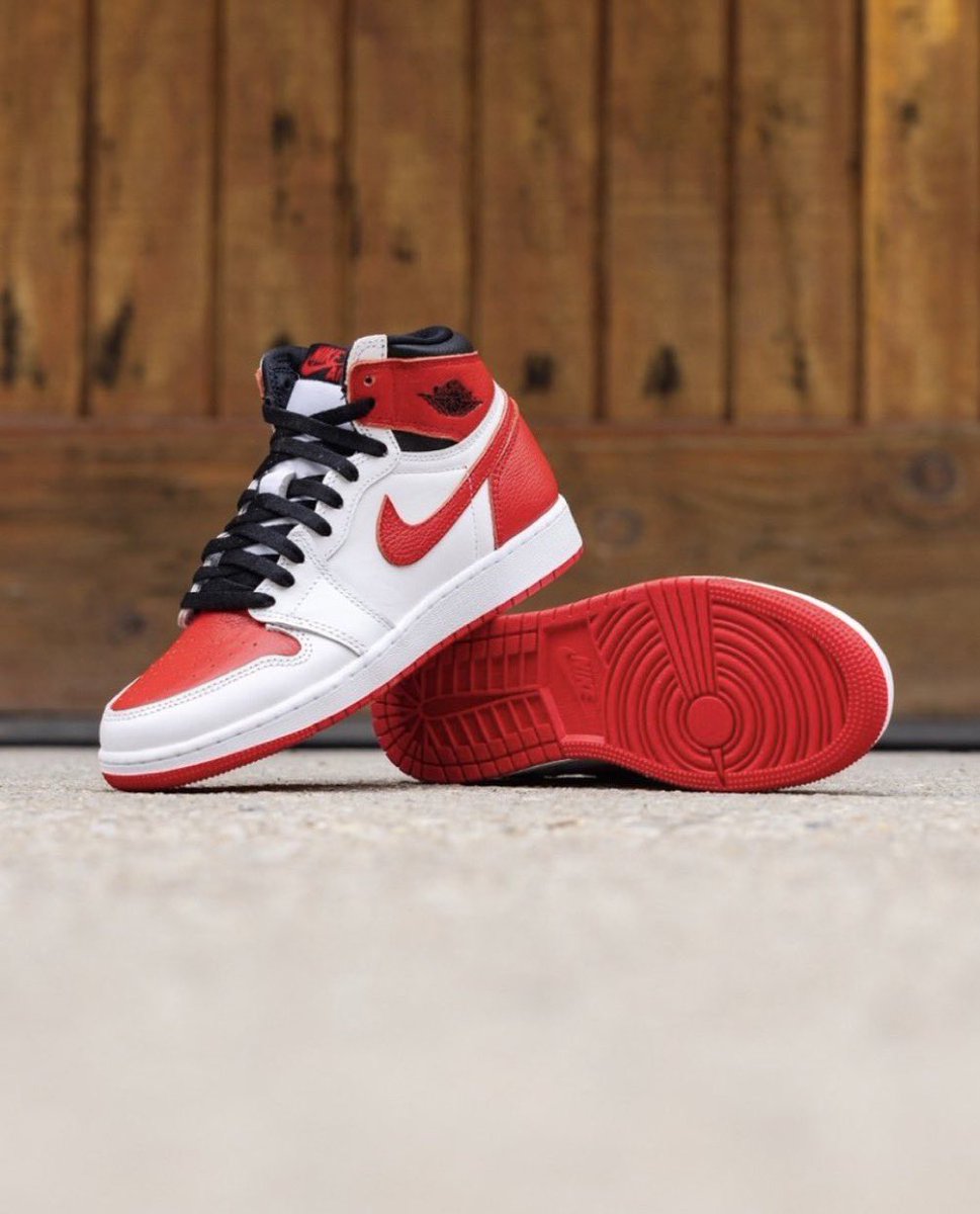 snkr_twitr's tweet photo. AD: GS Jordan Retro 1 High OG ‘Heritage’

Shop -> https://t.co/sqPuMkLhQv https://t.co/HGr7nRufFH