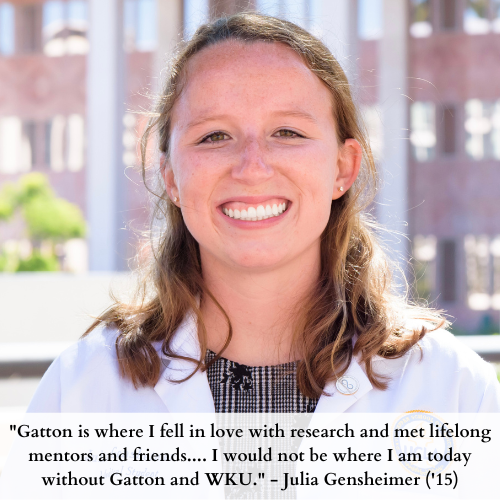 Gatton ('15) Alumna Julia Gensheimer has been selected to attend the 72nd Lindau Nobel Laureate Meeting in Physiology/Medicine in Germany. She is a graduate of @EmoryUniversity @emorycollege and is a student at @uclacaltechmstp and @dgsomucla. Read more: bit.ly/45Xeve5