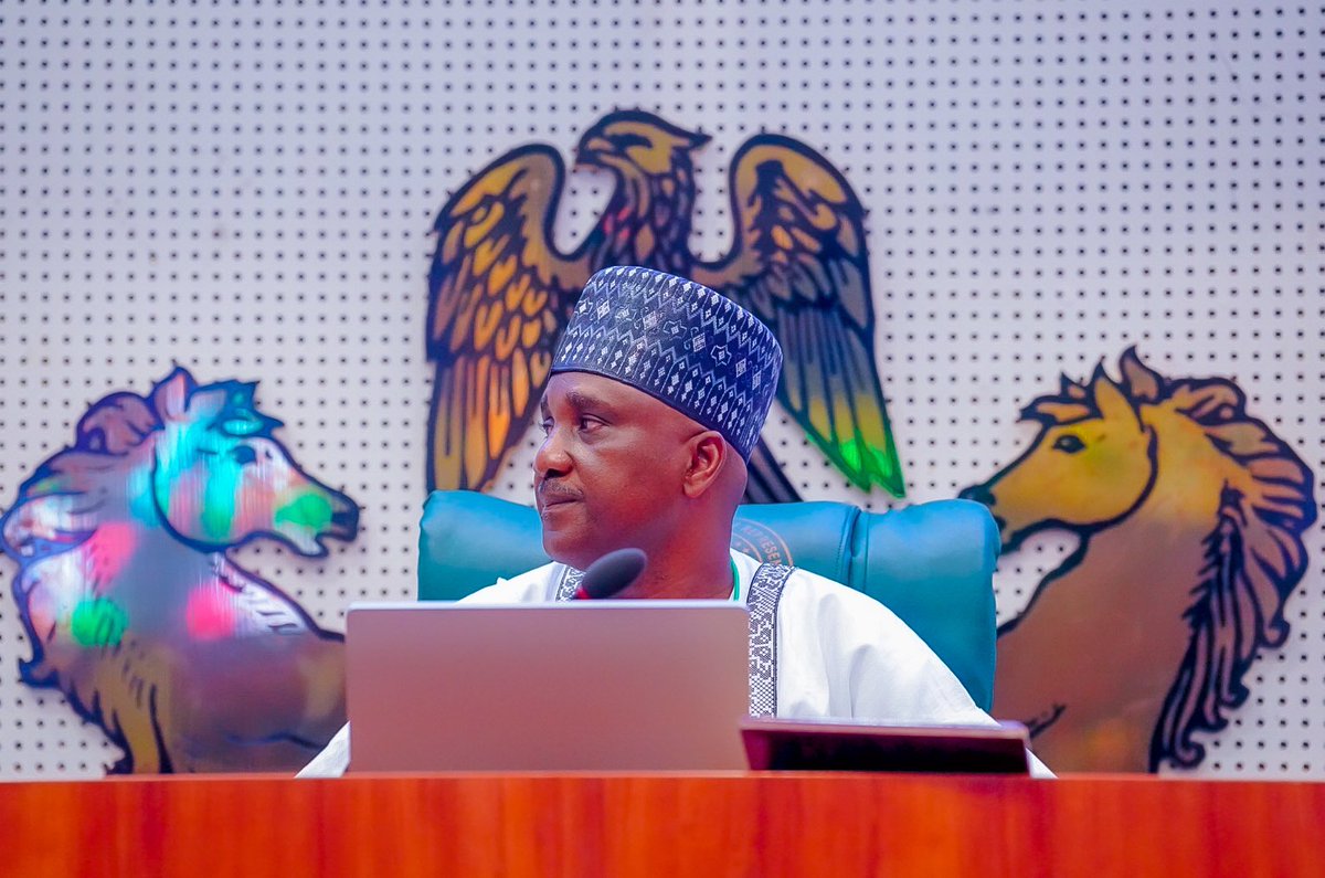 Congratulations to Hon. Tajudeen Abbas on being elected as the Speaker of the House of Representatives and Hon. Benjamin Kalu, the newly appointed Deputy Speaker of the House of Representatives.

During a courtesy visit to me last month, I urged them to extend a hand of