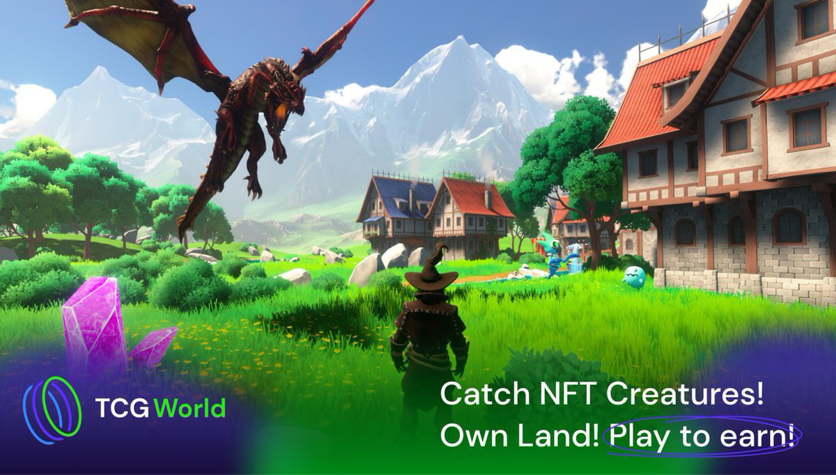 Live, Play, Earn 💰 in TCG World. The future is here. Will you join us? 
—> tcg.world

#NFT #BNB