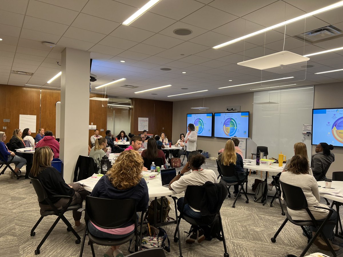 Great day at <a href="/OSLN/">OSLN</a> ! We’re on day 2 of the OLSN Teacher Academy, our new cohort to strengthen STEM best practices among teachers. We are thankful for partners like May from <a href="/OSLN_CentralHub/">OSLN_Central Ohio STEM Action Center</a> for taking our teachers through the design cycle.