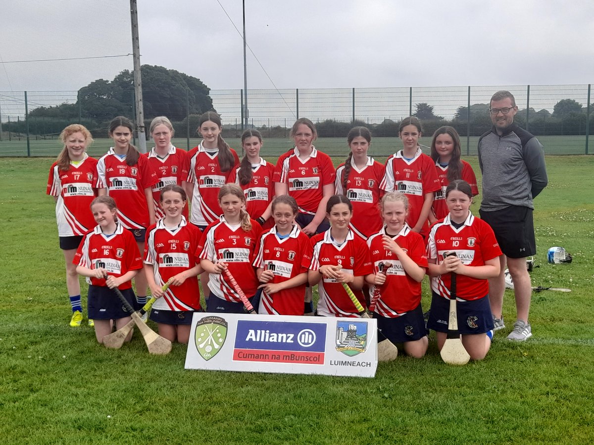 LimerickGAAzine's tweet photo. Green and White Shield semi finals: @doonconventns  beat @brureens . @BallybrownNS beat Broadford NS. Top class camogie from all four teams #AllianzCumannnamBunscolWeek23 https://t.co/covwxVVfNF
