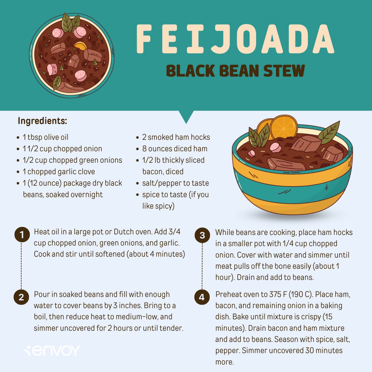 Embracing Immigrant Heritage Month one dish at a time with a special recipe from Jenni (Blackwell) Azevedo -- Feijoada! 🍽️ 

#immigrantheritagemonth #celebrateimmigrants #immigrationservices #diversity