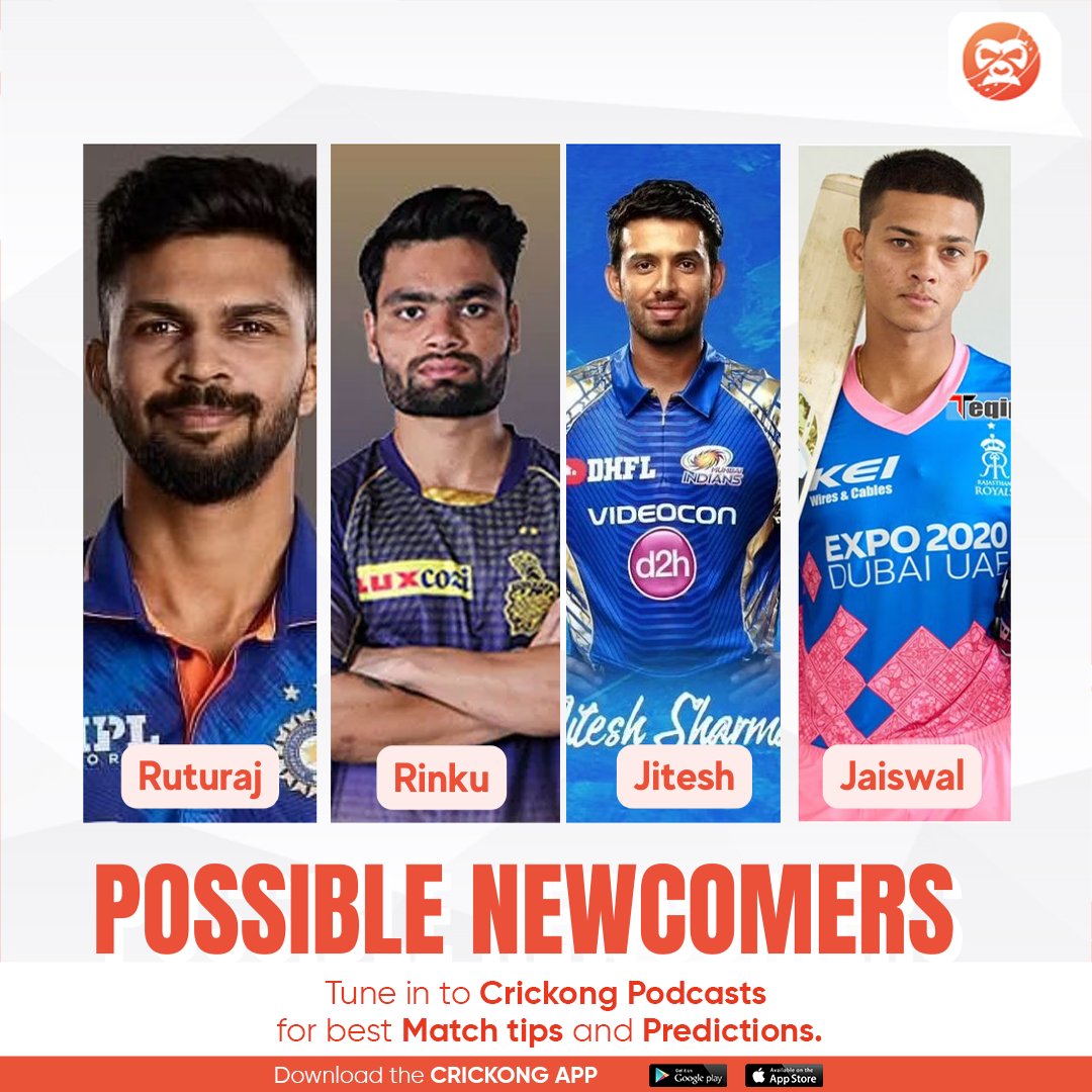 🌟 Rising talents ready to shine! 🇮🇳 Keep an eye out for potential young stars who might get selected for international matches. Don't miss any updates! Download the Crickong app to stay connected with all the cricket action.
 #YoungTalents #InternationalCricket #DreamsComeTrue