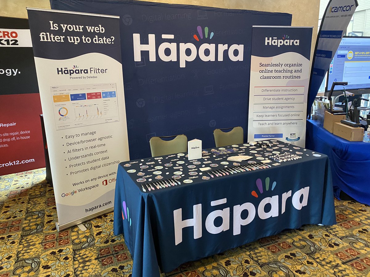 🙌🏻Hey there @InnEdCO attendees🙌🏻

If you didn’t get a chance to yesterday, stop by the @hapara_team table to see how Hipi is providing teachers with #Google Drive visibility in the classroom! 

#visibilityinlearning #InnEdCO2023 #edtech #edtechchat #digitalcitizenship