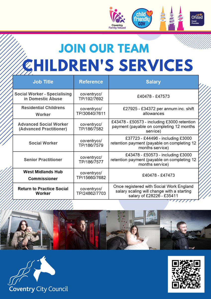 🌟 Passionate about impacting children's lives? 🌟 We have exciting job opportunities in Children's Services! Join us at Coventry City Council, visit orlo.uk/dxDwY #ChildrensServices #GoodCov #SocialWork #MakeADifference #Kids