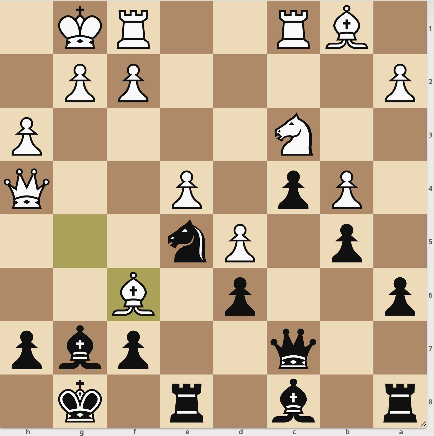 lichess.org on X: Your turn! Black to move and win, can you find