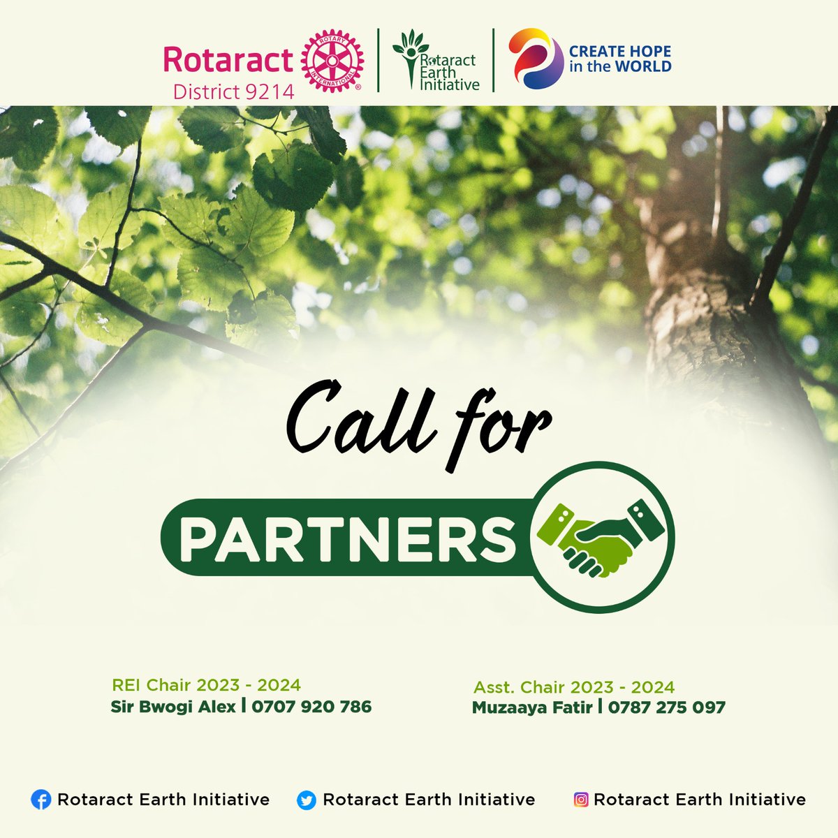EarthRotaract's tweet photo. Ladies and Gentlemen REI is open for sponsors and partners please call numbers on the fly for more information 
#CreatingAHopefulEnvironment
#CreateHopeInTheWorld
#REINtungamo https://t.co/2beL208Nnj