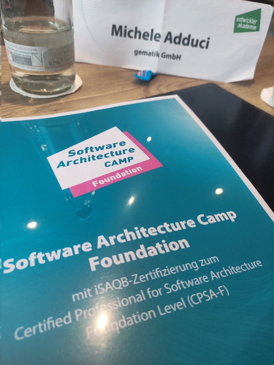 At @isaqb Software Architecture Camp #Berlin