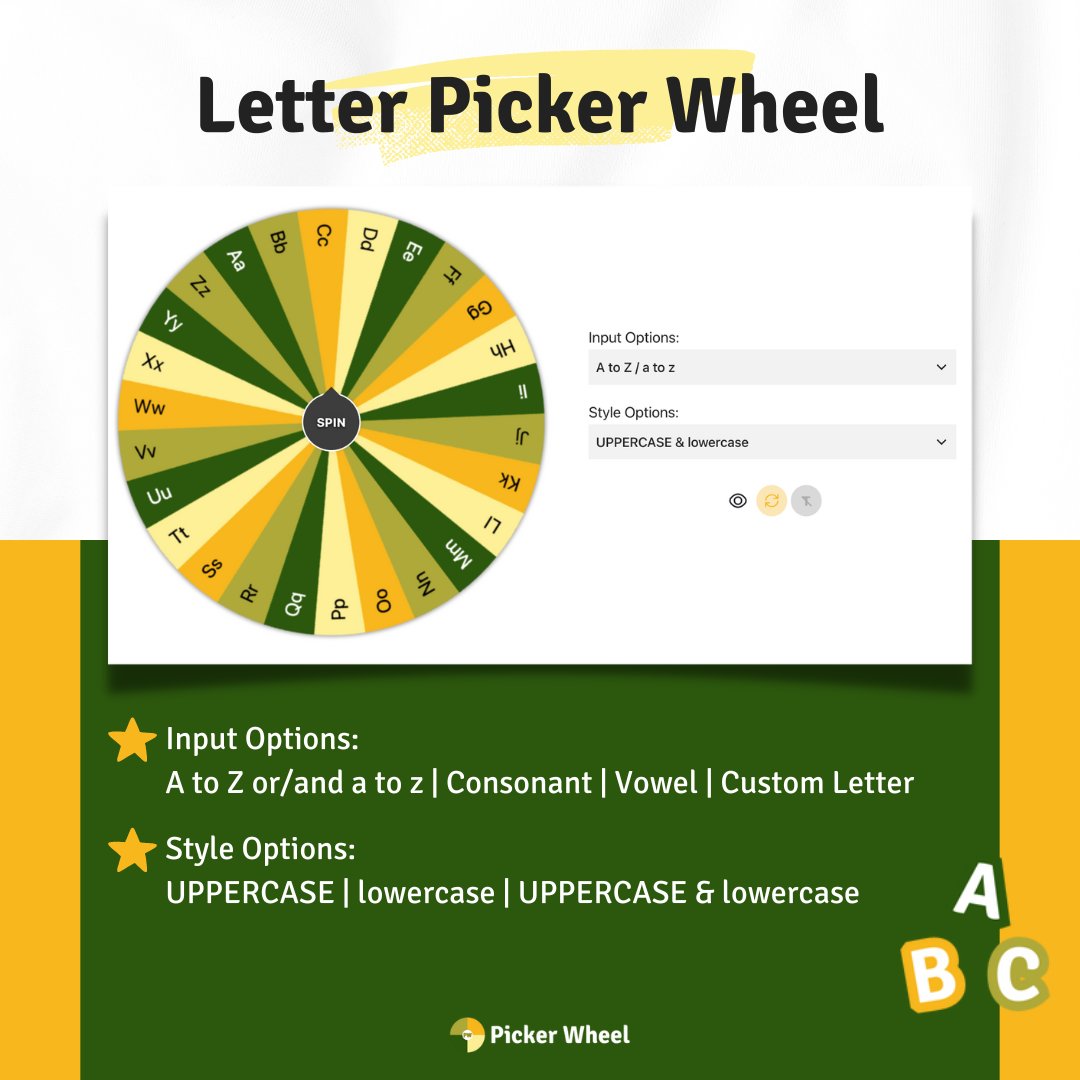 Picker Wheel tweet media