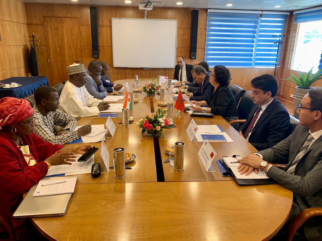 NigerEisa's tweet photo. 📍 Visite de travail à la HACA du Maroc par le Président du CSC, M. Salifou Labo Bouché, renforçant la coopération et échangeant sur la régulation des médias. Objectif : promouvoir la liberté d'expression et la démocratie.
plus : https://t.co/jVhN0w8srf
#Coopération #Régulation https://t.co/LRIy6BJOFV