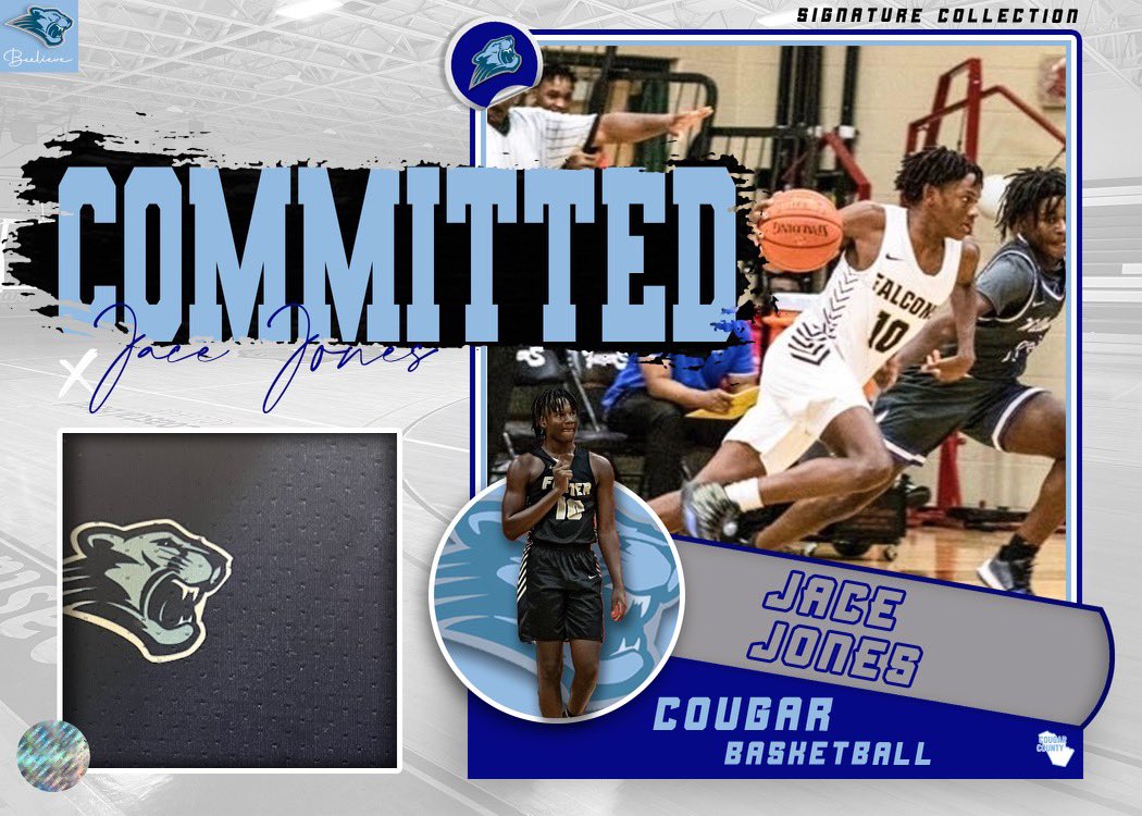 Cougar fans help us welcome 6”3 Guard Jace Jones to our 2023-2024 class. #BEElieve