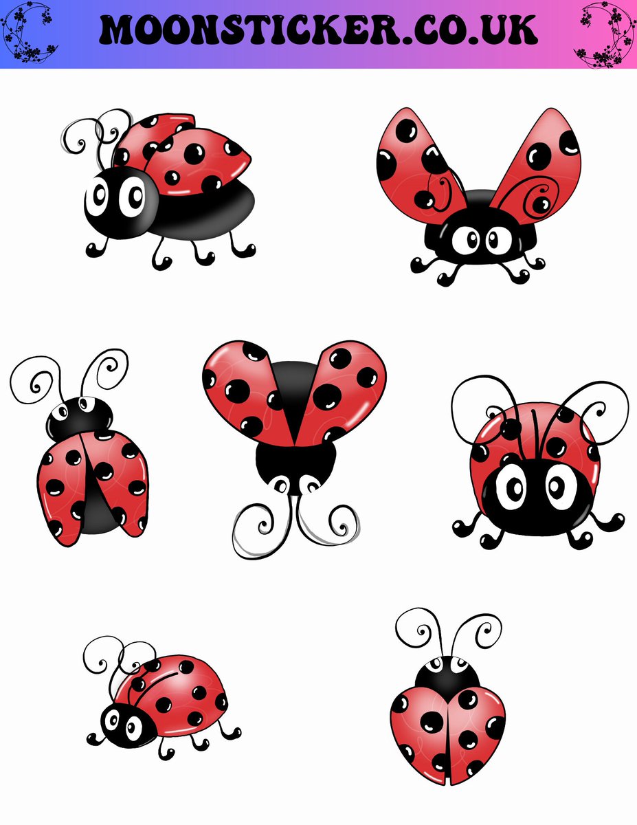 tbcreationsuk's tweet photo. Excited to share the latest addition to my #etsy shop: Cute Ladybird Ladybug Sticker Sheet - Set of 7 Adorable Stickers & Magnets https://t.co/lPSaCWm8IM #cardmakingstationery #ladybirdstickers #ladybugstickers #gardenstickers #ladybuglover #ladybirdlover https://t.co/GRjege82Jc