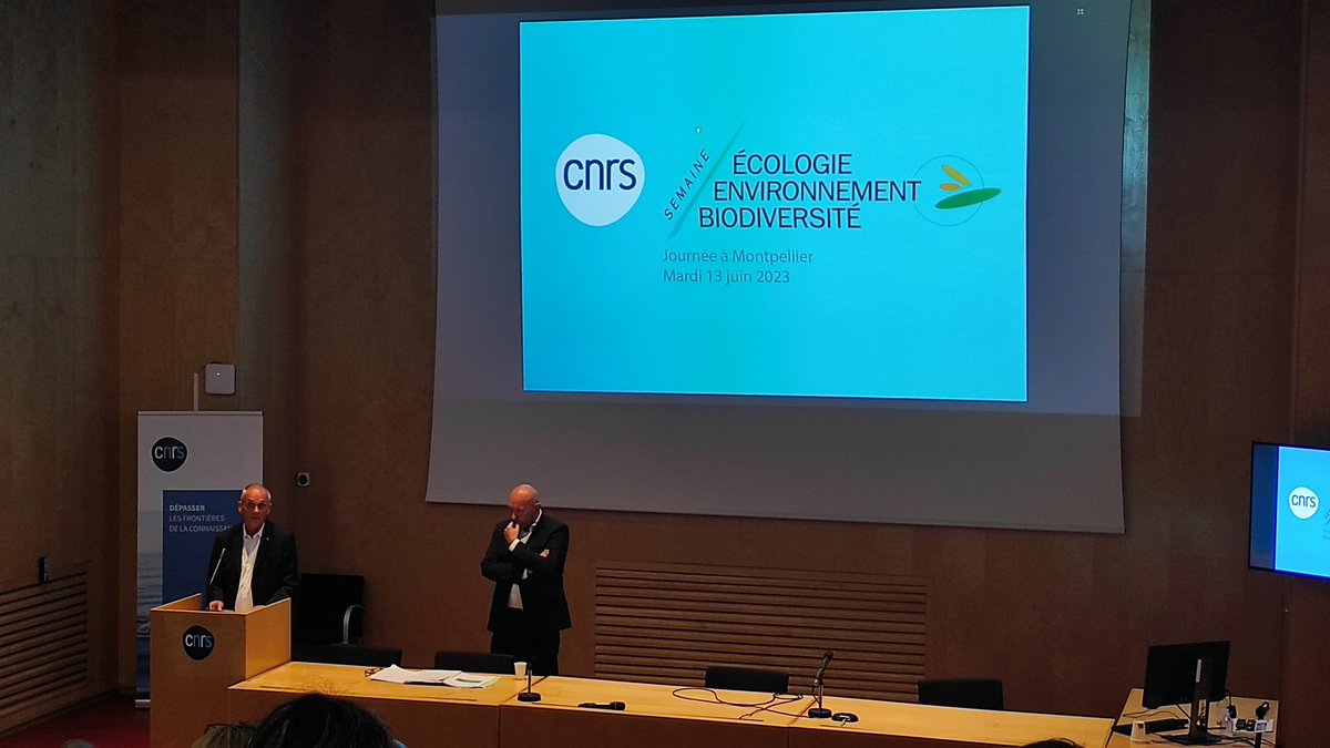 JulieAJClement's tweet photo. Antoine Petit, PDG @CNRS est à Montpellier pour parler partenariat en écologie, environnement et biodiversité - DIPEE2023
@INEE_CNRS @ihpe_lab @umontpellier https://t.co/fLvhCFTLJx