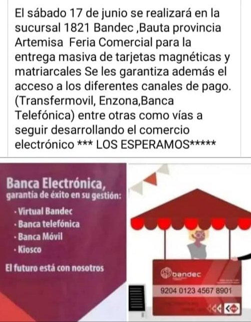 #Artemisa #Cuba #RadioArtemisa #RadioArtemisaDesdeAdentro #BandecArtemisa #EtecsaArtemisa
#Transfermovil  #EnZona

@Isnail76 @Aleida_Ledon @MHdezDiaz @BarrosoMerlyn @GladysArtemisa @RicardoArtemisa @AmadorBorrego @JuanBertico @PermuyFelipe @IcrtCuba @GobiernoArt