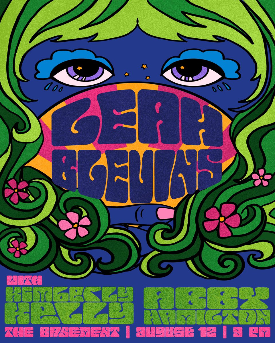 Mark your calendars! I’m playing a full band show on 8/12/23 @thebasementnash with the support of two incredible artists, @kimberlykellymusic &amp; @abbyehamilton 💚

Artwork by the talented <a href="/annapollo/">анполо</a>