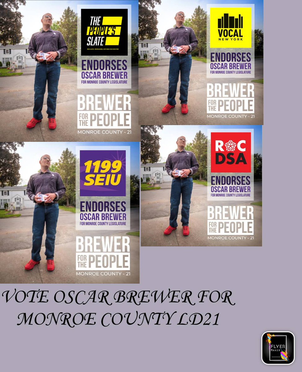 EARLY VOTING STARTS JUNE 17TH-25TH
ELECTION DAY IS JUNE 27. VOTE OSCAR BREWER FOR MONROE COUNTY LD21