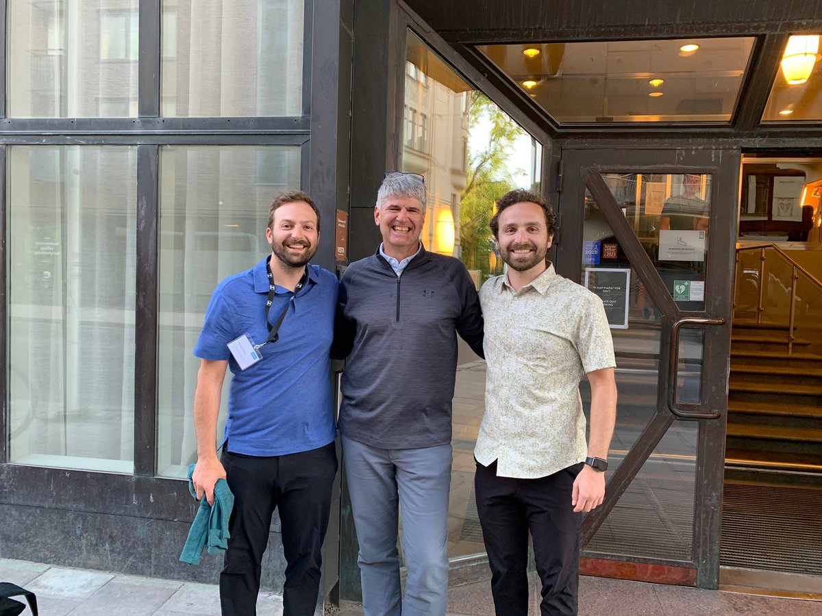 DTRadke7's tweet photo. Had a great time at #LINHAC last week with @dlradke and @tim_brecht ! A great mix of hockey and data minds that led to many fun conversations.

Thanks again to the organizers for putting this together!
@linhacevent https://t.co/x5GhpXL5Qa