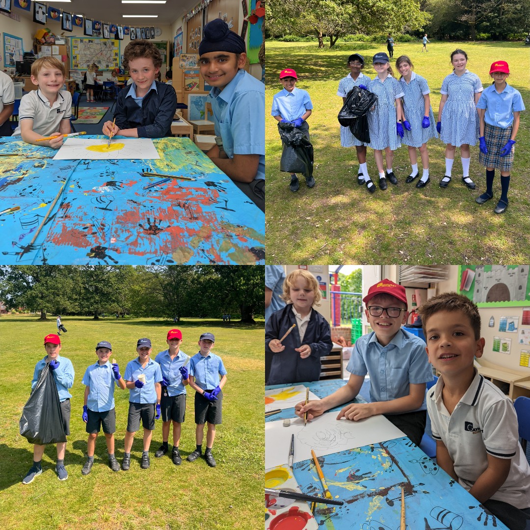 GayhurstSchool's tweet photo. Year 6 spent the afternoon cleaning the community, cooking for a homeless shelter or helping in Reception. We are always trying to leave the community in a better way than we found it!!⭐
#LocalCleanUp #HelpOut #ELDRIC https://t.co/c5qGaOUQPl