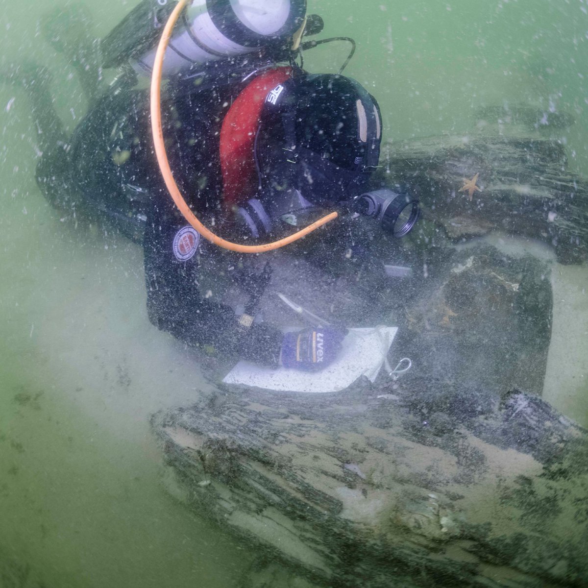 Hoe onderzoek je scheepswrakken onder water? Maritiem archeoloog Thijs Coenen van de RCE vertelt zaterdag 17 juni om 11:30 bij Museum Kaap Skil over de opgraving van het scheepswrak BZN9 ⛵🌊🔍  kaapskil.nl/actueel/nieuws… #scheepswrakken <a href="/archeodagen/">Archeologiedagen</a> <a href="/RCE_erfgoed/">Rijksdienst voor het Cultureel Erfgoed</a> #archeodagen