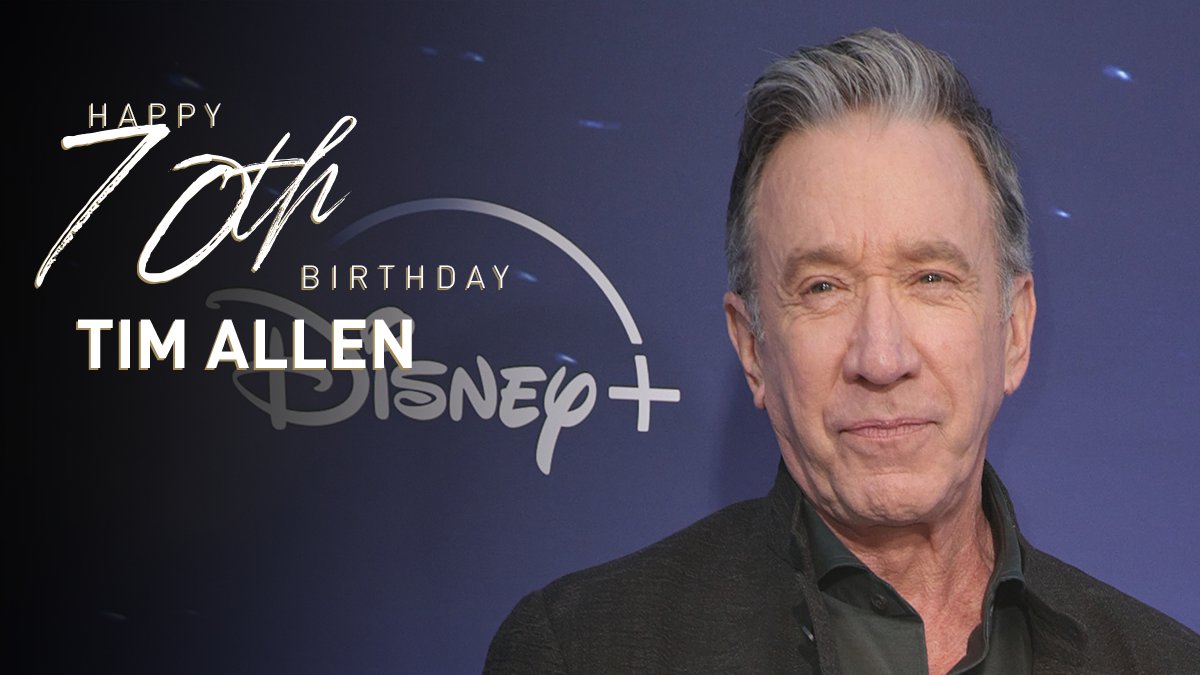 Happy 70th birthday Tim Allen!

Read his bio here:  