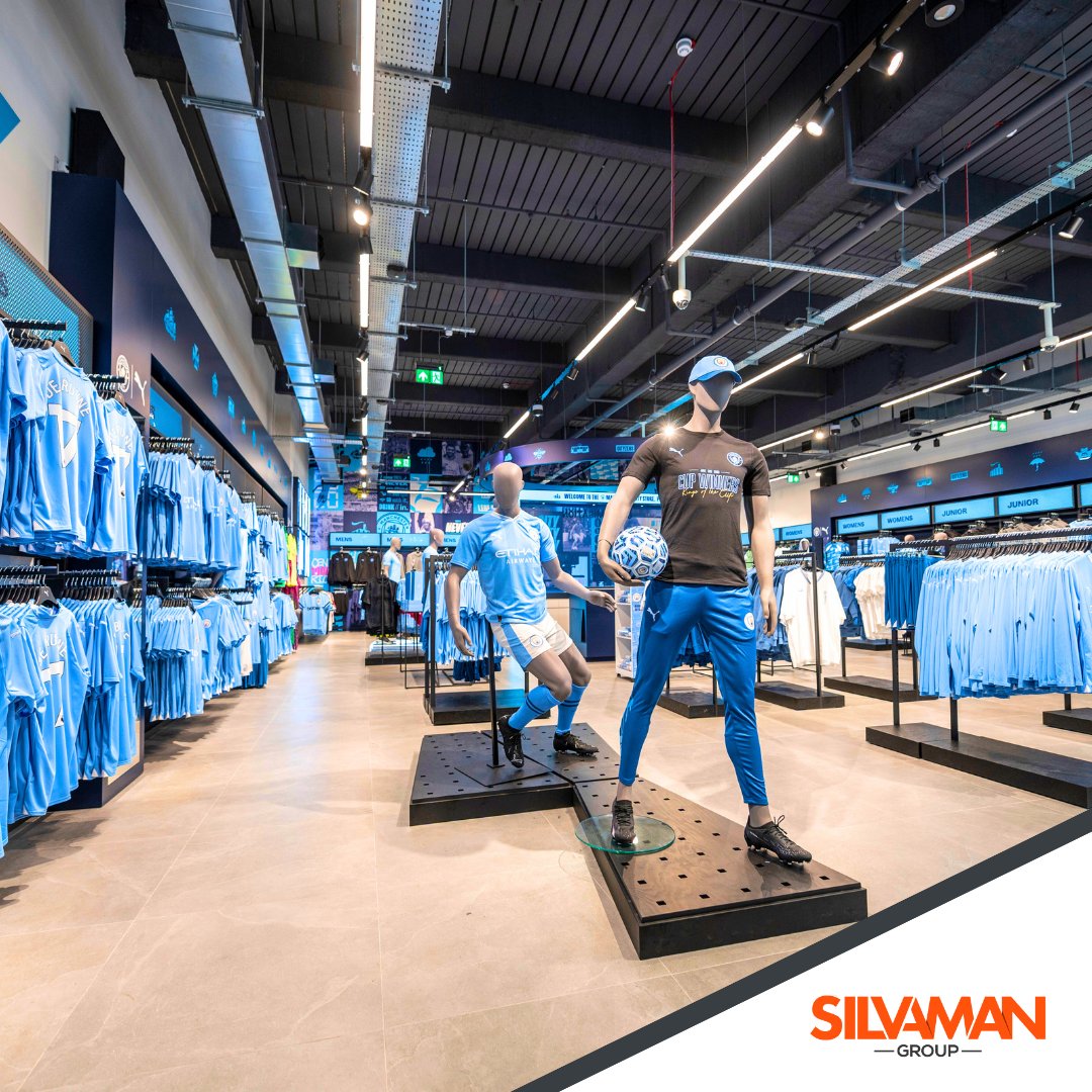 SilvamanGroup's tweet photo. Working with Stichd, we are delighted to announce the completion of the prestigious Arndale store for Manchester City Football Club. Congratulations to the entire Club on completing the Treble this season.

#Manchestercity #Mancity #Puma #Silvamangroup #arndale #manchester https://t.co/JRpMVQOiSN