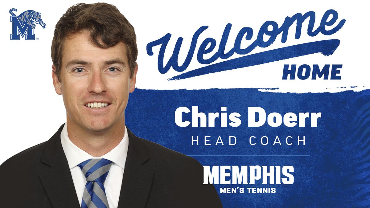 Former Tiger assistant Chris Doerr has been named head coach of the men's tennis program 🎾

Welcome Home, Chris!  

#GoTigersGo

📰 gotigersgo.me/42DqQRK