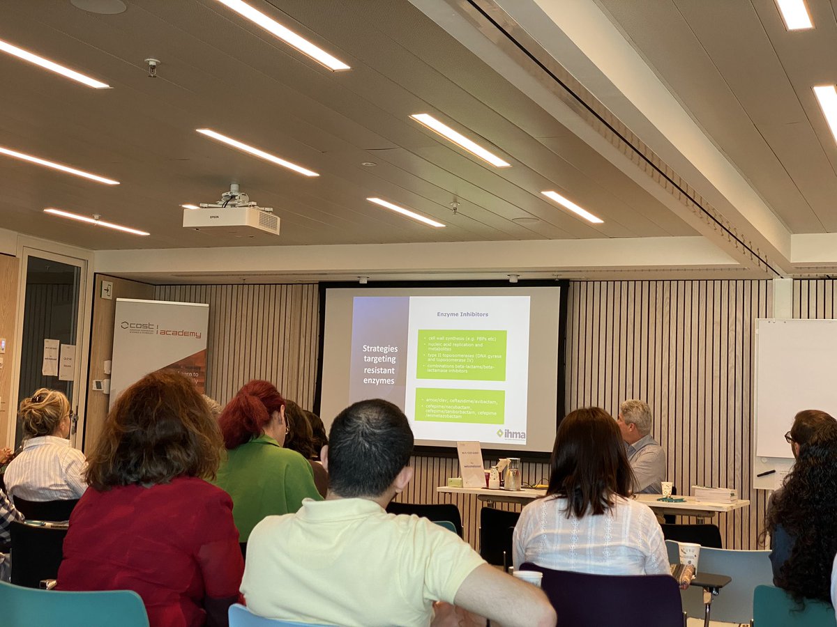 Great meeting for the #EURESTOP <a href="/COSTprogramme/">COST</a> #CA21145. Plenty of 🇪🇺scientists here to tackle #AMR.