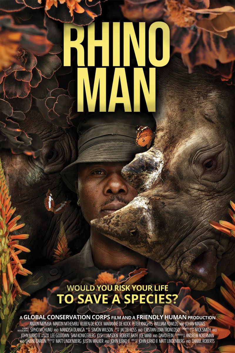 We look forward to seeing you later for a Private Screening of RHINO MAN, hosted by @united4wildlife, today at 18:15-22:30 (BST), London, UK.
@Rhinomanmovie
#rangers #rhinos #conservation #iwt #wildlifeguradians #antipoaching #poachers #antonmzimba #WeShareAfrica #Zambesia