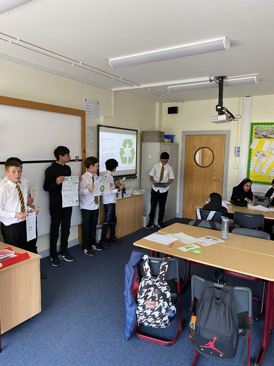 BellaHumanities's tweet photo. Class Election Day for 2m7. The Green Party got things started https://t.co/CQaKOPAUiN
