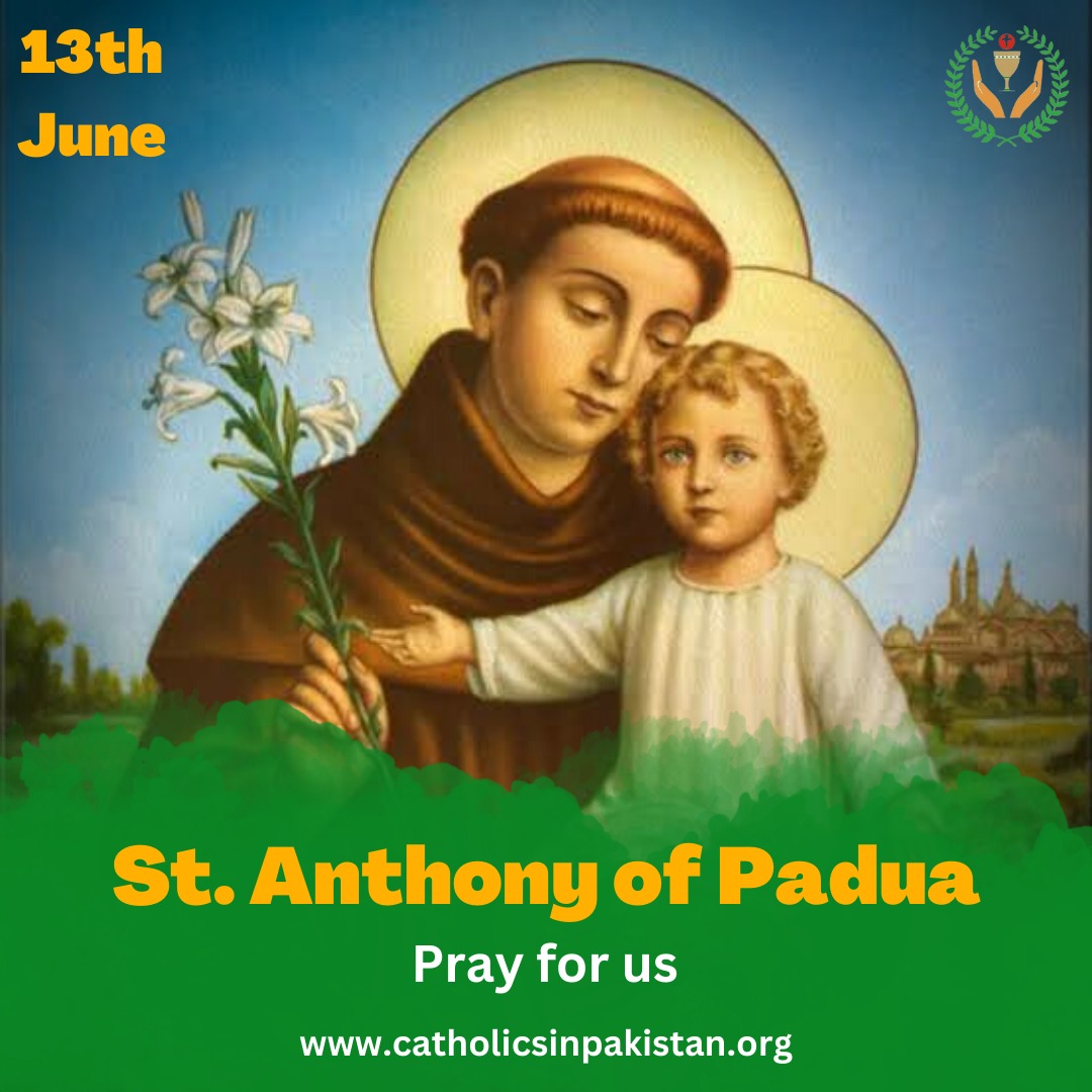 St. Anthony, pray for us.  #Amen 🙏
#SaintOfTheDay