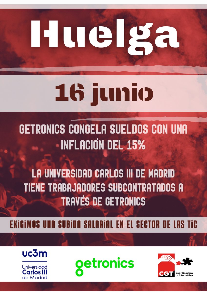 <a href="/AjuntamentVLC/">Ajuntament València</a> <a href="/CNMC_ES/">CNMC</a> <a href="/Inditex/">Inditex</a> <a href="/IndraCompany/">Indra</a> <a href="/cgtzaraylefties/">CGT- ZARA Y LEFTIES</a> <a href="/CgtInditex/">cgt.inditex</a> <a href="/cgtindrabcn/">CGT Indra BCN</a> <a href="/CGTIndraMadrid/">CGT Indra STI Madrid</a> <a href="/cgt_aj_valencia/">CGT secció sindical a l'Ajuntament de València</a> <a href="/CGTvalencia/">★CGT València</a> <a href="/CGT/">CGT</a> <a href="/Informatica_CGT/">Informática CGT</a> <a href="/CGTZARAHOMELOG1/">CGT.ZARAHOMELOGISTICA</a> <a href="/ZaraCgtBcn/">ZaraCgtBcn</a> Unas cuantas instituciones públicas <a href="/Haciendagob/">Ministerio de Hacienda</a> <a href="/IgualdadGob/">Ministerio de Igualdad</a> <a href="/info_TGSS/">Información TGSS</a> y <a href="/uc3m/">UC3M</a>