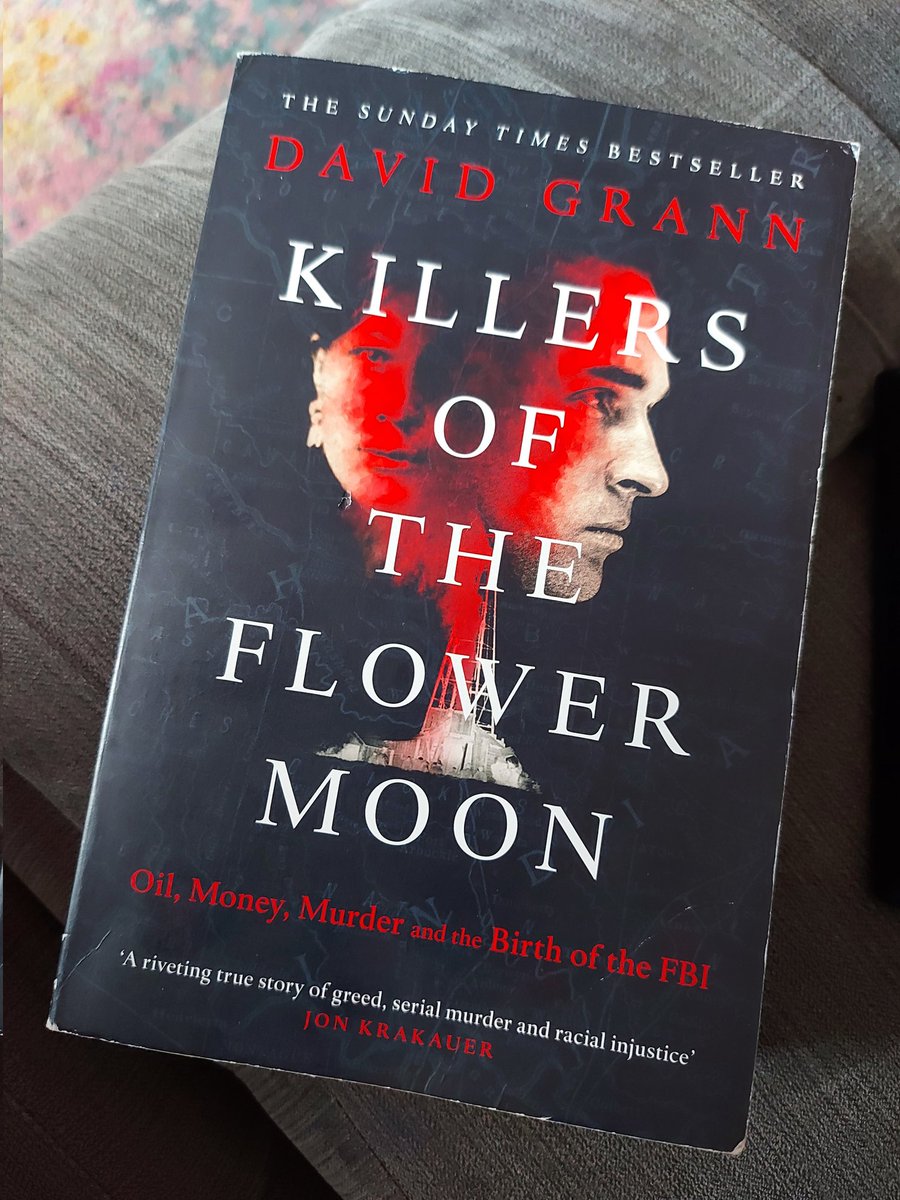 It's actually tragic and beyond unbelievable that this is a true story.

An amazing read that'll stay with me for a while I think. 

I hope it's transition onto the big screen plays out just as well. 

#KillersOfTheFlowerMoon