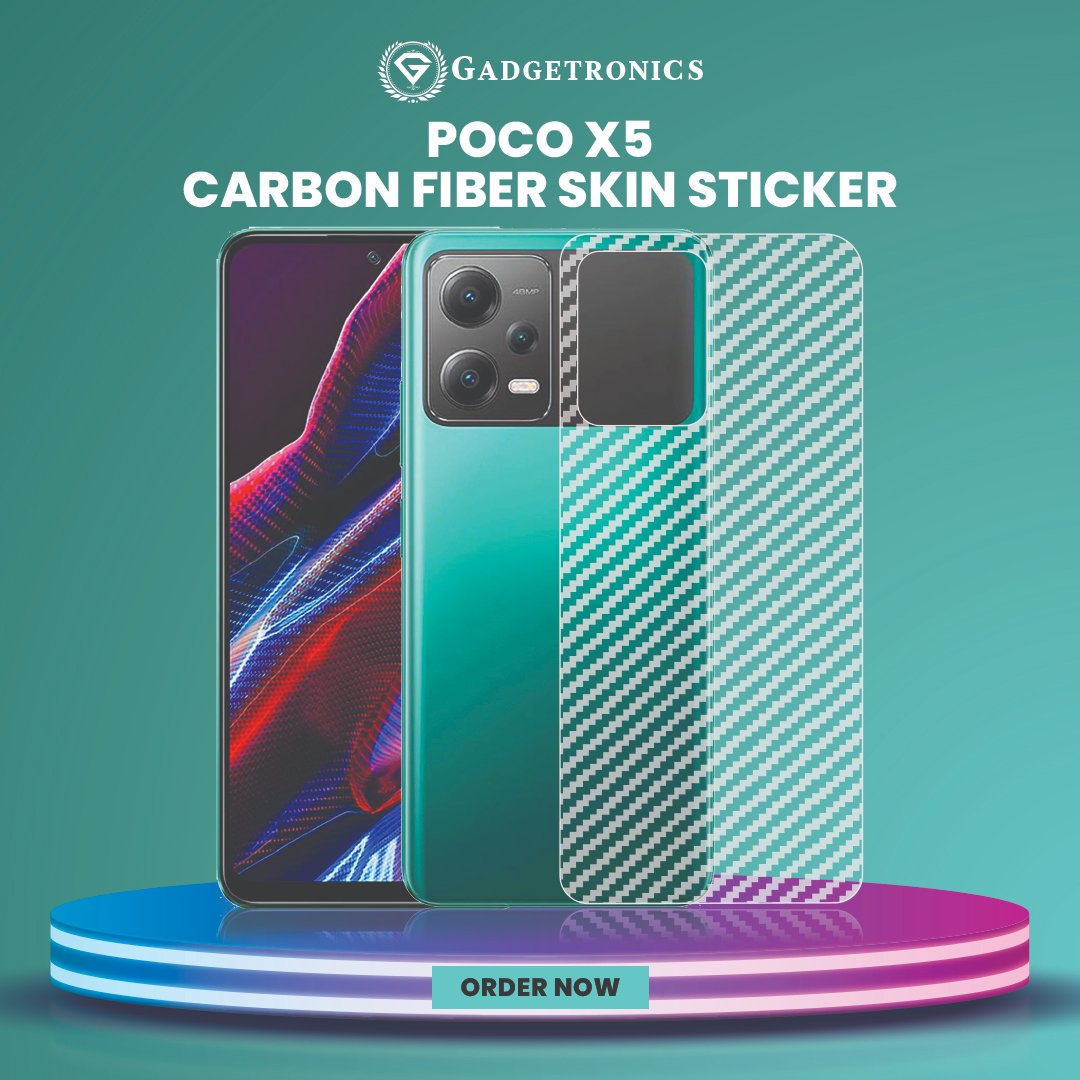 Check out @Gadgetronics55 New Premium Carbon Fiber Skin Stickers for Poco X5.

Buy : rb.gy/q78de

#pocox5 #pocox5pro #realme11Pro5G #Realme11ProPlus #XiaomiPad6 #POCOF5Pro #gadgetronics #India #redmia2 #oppof235g #MotorolaEdge40 #VivoX90Series #Chennai #nothingphone2