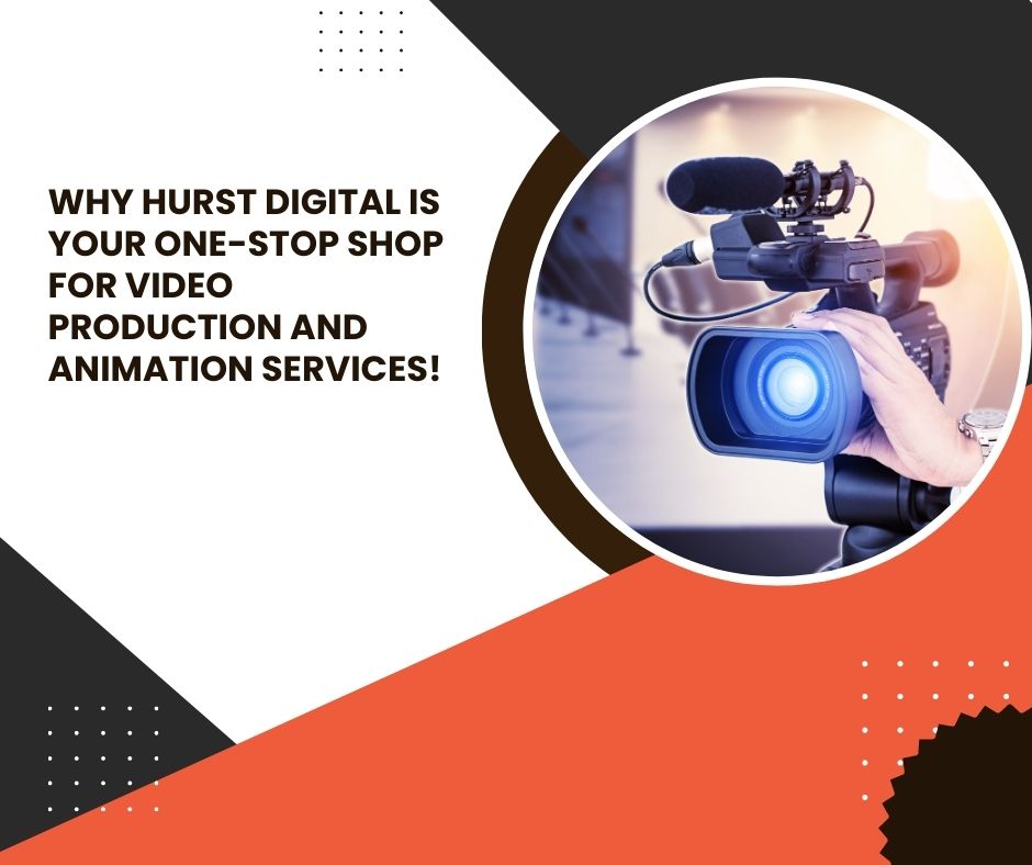 Why Hurst Digital is Your One-Stop Shop for Video Production and Animation Services!

#videoproductioncompany #commercialphotography #productphotography #corporatephotography #videoproductionservices #corporatevideoproduction #animation #videoediting #digitalproductionservices