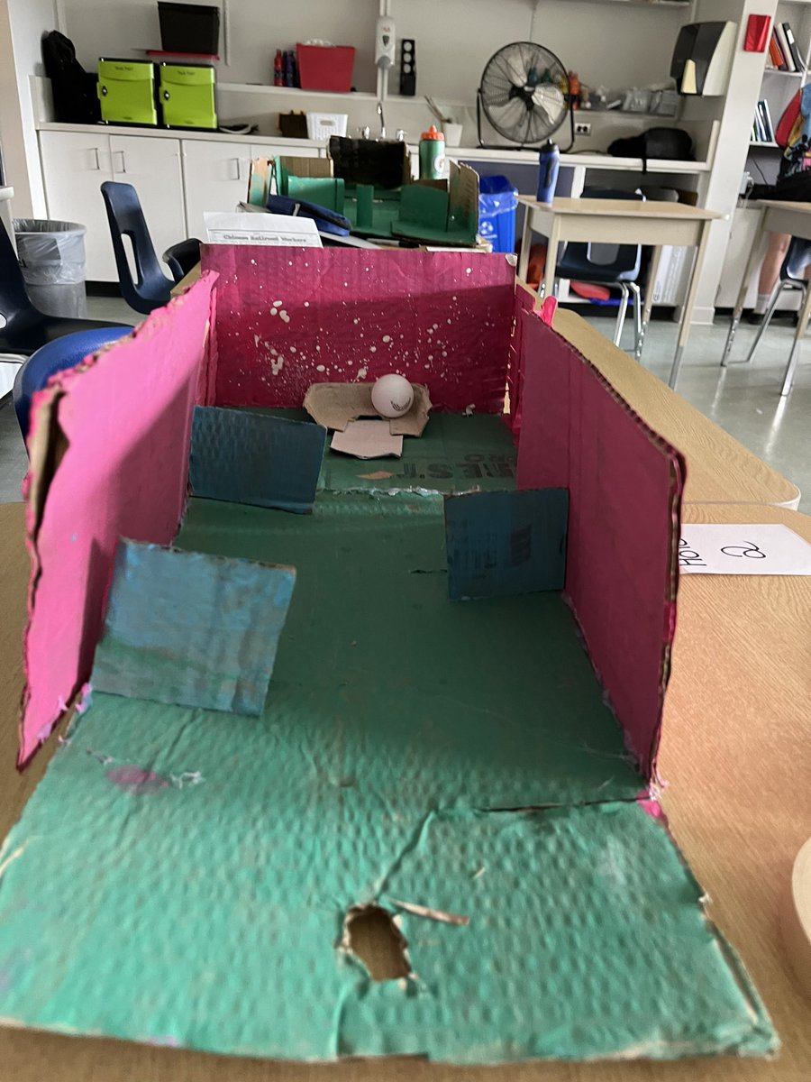 Mini golf course in grade 7/8 today <a href="/BurleighHillPS/">Burleigh Hill PS</a>