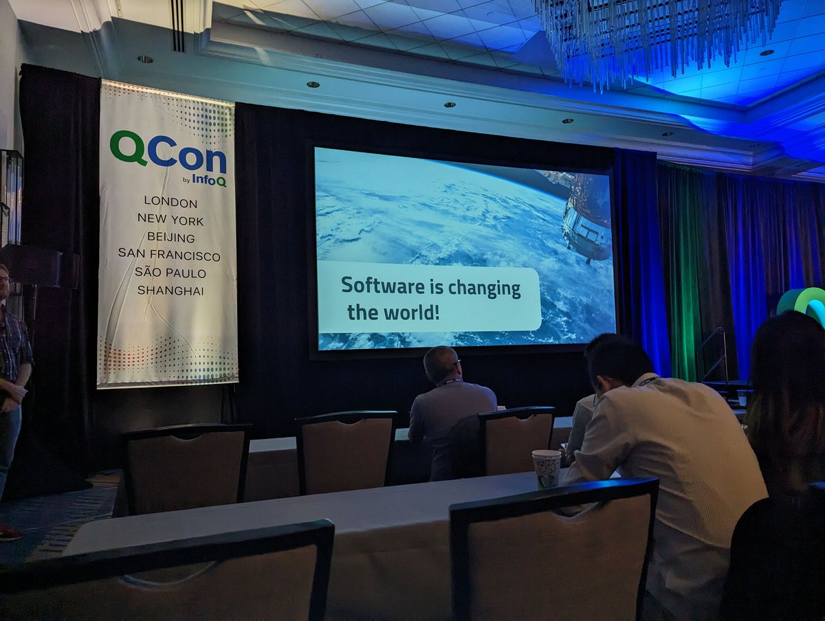 We're at QCon New York!

We started the first day by attending Dio Synodinos' talk and getting to know first-hand everything new in terms of technology and computing.

#QConNY #SoftwareConference #SoftwareArchitecture #SoftwareDevelopment #TechConference