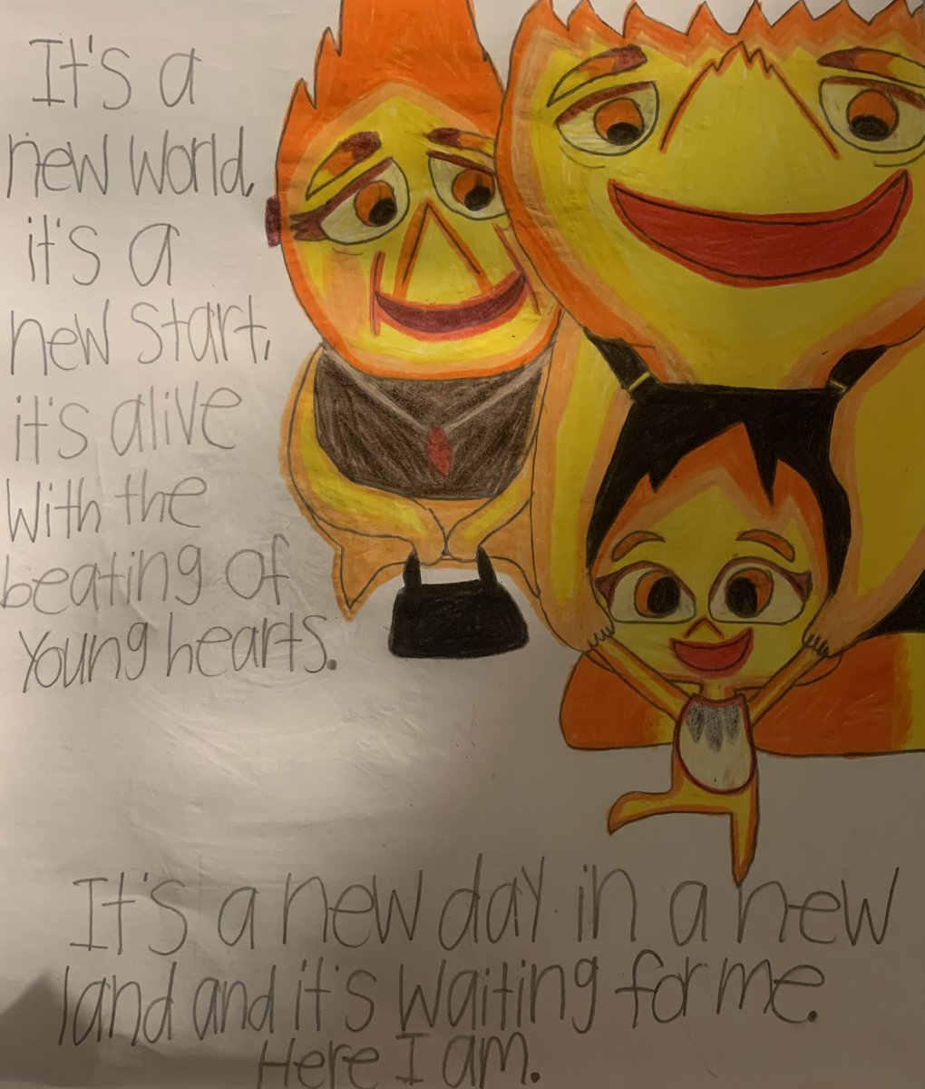 SydsWorldAutism's tweet photo. I wanted to wait till the movie came out, but I just couldn’t resist. Song is by Bryan Adams. Movie is by Disney and Pixar. #Elemental #Pixarelemental #Spiritstallionofthecimarron #Disney #Pixar @Anabell32406707 @dailyclod @cottage_shroom https://t.co/KmOrEguXBm