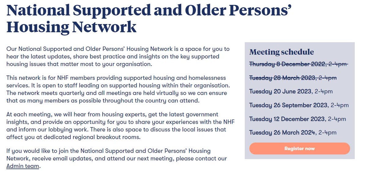 Last week the Supported Housing (Oversight) Bill passed the committee stage in <a href="/UKHouseofLords/">House of Lords</a>.

Join <a href="/natfednews/">National Housing Federation</a>' supported housing network next week for the latest on this bill from @luhc. We'll also welcome the Labour party's <a href="/PaulaBarkerMP/">Paula Barker</a> and more.

tinyurl.com/49n37saf