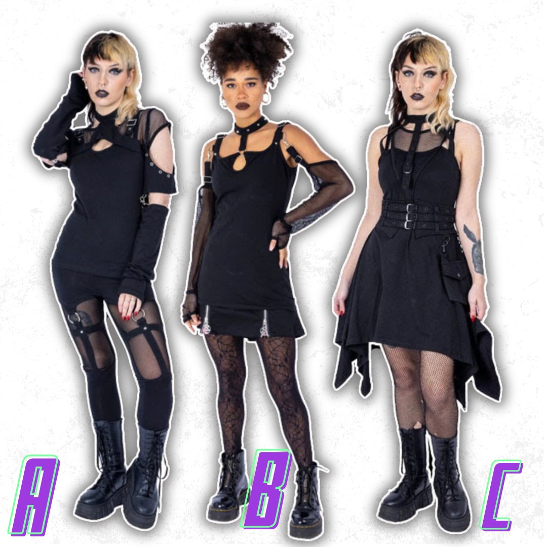 Which new-arrivals outfit is your fave? 🖤💜
attitudeclothing.co.uk/womens-c256/cl… #festivaloutfit #festivalfashion #gothgirl #alternativefashion