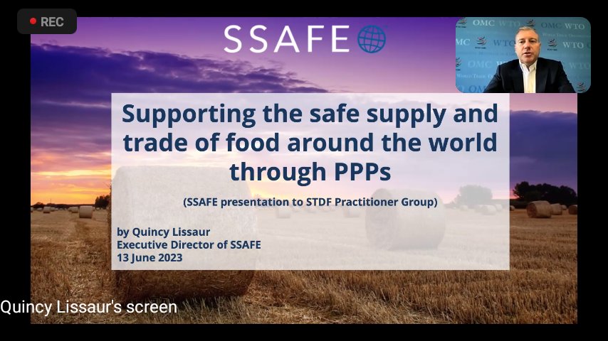 Attended the webinar on Facilitating #SafeTrade through #PPP